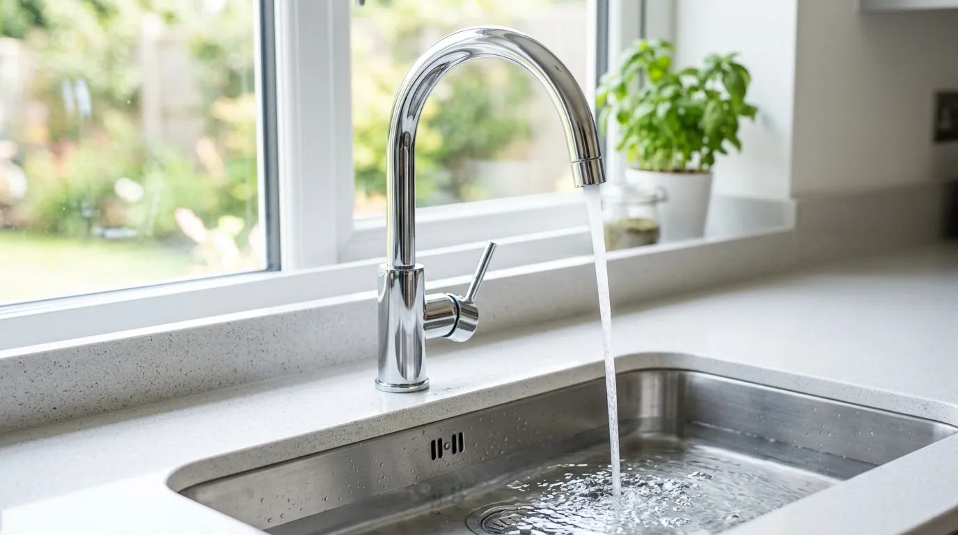 Local Plumbing Master Pros same day plumber fixing a faucet in Kettlersville, OH
